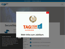 Tablet Screenshot of gw-metallbau.de